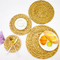 Water Hot Woven Anti-Skidding Hyacinth Resistant Heat Placemat Table Handmade Mat