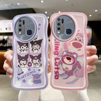 เคส Y50สำหรับ Vivo Y30 Y30i,เคสแฟชั่นน่ารักดีไซน์รูปการ์ตูนลูกสุนัข Kulomi พร้อมป้องกันเลนส์เด็กหญิงเด็กชายนิ่มโทรศัพท์เคสซิลิโคนกันกระแทกเคสด้านหลังคู่