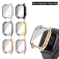 เคส TPU เคลือบโลหะด้วยไฟฟ้าแบบนิ่มสำหรับ Garmin Venu Sq