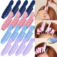 【CW】 4Pcs Fluffy Hair Clip Volume Bangs Root Hairpins Rollers Curling Reusable Styling Accessories
