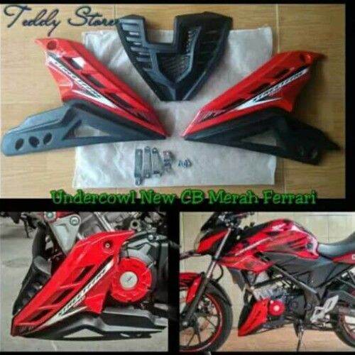 Undercowl new cb150r merah / Cover Engine New Cb150r Lazada Indonesia