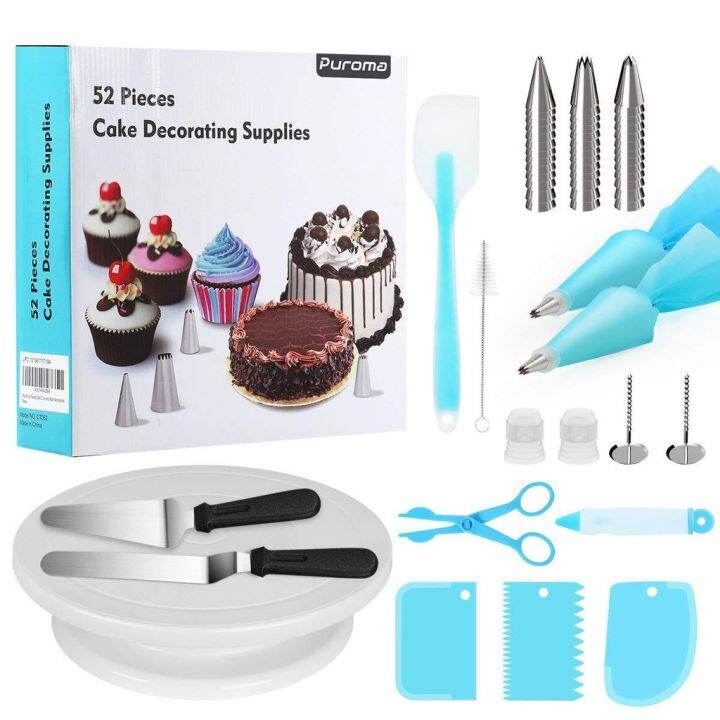 52/106/137PCS Baking Cake Decorating Accessories Tools with Kek