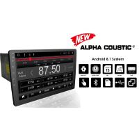 Alpha Coustic 10.1 นิ้ว เครื่องเสียงรถยนต์ระบบแอนดรอยเวอร์ชั่น 8.1 ปรับหน้าจอได้ 360 องศา (กล่องแดง)