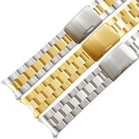 hot style blackrose stainless steel watch strap 19 20 22mm male and female chain accessories gold