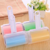 High quality New Washable Reusable Clothes Hair Pet Hair Sticky Roller Household Cleaning Portable Hair Remover Roller-Brush Cleaning Tools