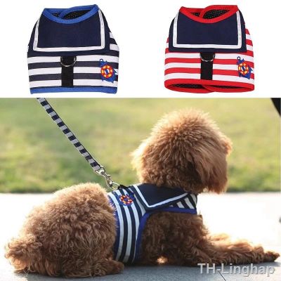 Pet Dog Vest Harness Leash Dog Chest Strap Clothes Necktie Traction Rope Puppy Cat Collar Adjustable Outdoor Walking Accessories