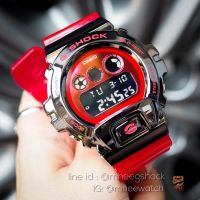 นาฬิกา Gm6900 GShock Metal สแตนเลสรมดำ  ของแท้ ประกัน1ปี