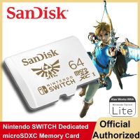 SanDisk for Nintendo Switch microSDXC Card Memory Cards 64GB 128GB 256G 400GB Trans Flash Card for Game Expansion Micro SD Card