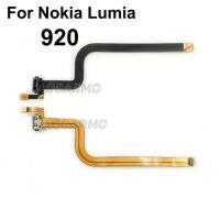 Aocarmo อะไหล่สำหรับ Nokia Lumia 920 Usb ชาร์จพอร์ตแท่นชาร์จสายเคเบิลงอได้ขั้วต่อ Usb