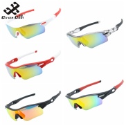 Circle Cool Sports Sunglasses Road Bicycle 5 Lens Glasses Mountain Cycling