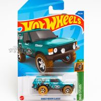 ❗ No. 159 RANGE ROVER CLASSIC Land Green Mattel Hot Wheels Alloy Small Sports Car159号 路虎 绿色 美泰风火轮合金小跑车