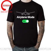 Pilot Flying Airplane Mode On T Shirt Men Novelty How Planes Fly Engineer T Shirts Man Hi Street Aviation Pilot Airplane T-Shirt