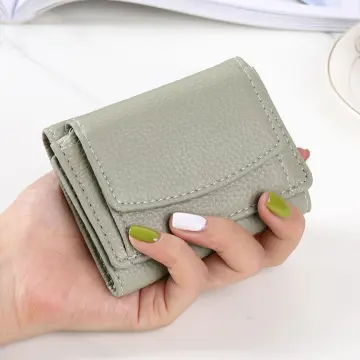 New Fashion Ladies Wallet Short Small Three Fold Handmade Wallet Multi-card  Card Bag Coin Purses for Women