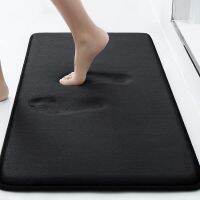 【DT】hot！ Memory foam bath mat super soft absorbent bathroom carpet anti-skid suitable for shower floor