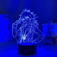 Anime 3d Led Lamp Figure Danganronpa Nagito Komaeda for Kids Bedroom Decoration Night Light Birthday Gift Room Decor Desk Lamp