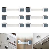 6pcs Child Proof Locks Baby Safety Drawer Lock Anti-Pinching Hand Cabinet Locks 360Degree Rotations Base for Cupboard