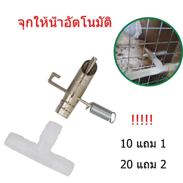 ซื้อ10แถม1-จุกให้น้ำอัตโนมัติ-จุกนํ้าหนูพุก-จุกให้น้ำหนูนา-จุกน้ำให้หนู-จุกน้ำให้กระต่ายแสตนเลส-หัวจุกน้ำหนูนา