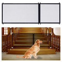 Pet Dog Gate Ingenious Mesh Dog Fence for Indoor Outdoor Home Safe Pet Dog Gate Fence Safety Enclosure Pet Supplies Dropshipping