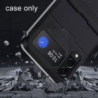 ⊕▪ For Z Flip 3 5g Hinge Full Cover With Invisible Bracket Pc Mechanical Style H0r4