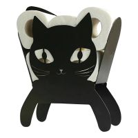 [HOT TAIOPXKWLGLW 585] แปลกแมวดำที่ใส่กระดาษชำระม้วนห้องน้ำอุปกรณ์ครัวเนื้อเยื่อการจัดเก็บยืนแร็คเหล็กหล่อม้วนการจัดเก็บ Decora