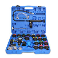 keykits- 28pcs Universal Radiator Pressure Tester Vacuum Type Cooling System Test Detector Kits