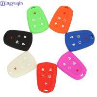 dfgved jingyuqin 3/4/5/6 Buttons Smart Remote Car Key Shell For Cadillac SRX CTS ATS XTS Escalade ESV Keyless Case FOB Replacement