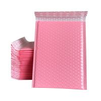 【cw】 10pcs Pink Envelope Mailers Padded Shipping Mail Envelopes With