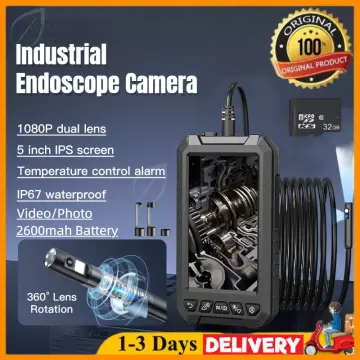 Industrial Endoscope Camera 1080P 4.3  IPS Single Dual Lens Pipe