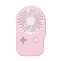 Mini Portable Handheld USB Rechargeable Fan Unique Game Console Shape Summer Air Conditioner Cooling Fan with Lanyard for