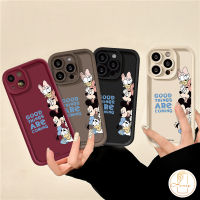 เคสมินนี่โดนัลด์ดั๊กมิกกี้น่ารักการ์ตูนสำหรับ Redmi Redmi A1 10C 9T 9C NFC A2 12 9 10A 12C 9A Note 10S 8 10 9 12 11 Pro Max POCO M3 C55 X5 MI 11 12 Lite เคสโทรศัพท์ TPU แบบน่ม