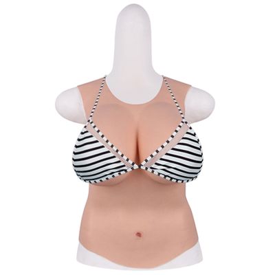 Eyung No Oil Fake Boobs Silicone Breast Plate For Crossdresser Male To Female Transgender H Cup Zero Two Cosplay Costumes