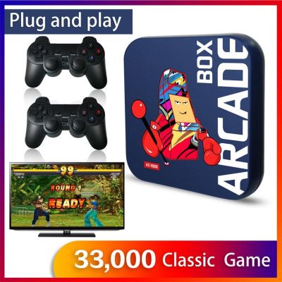 【YP】 Arcade Game Console PS1/DC/Naomi 64GB Classic 33000  Games Super Display TV Projector