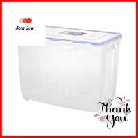 ถังข้าวสารพลาสติก 10 กก. + ถ้วยตวง MICRON WARE 6041PLASTIC RICE STORAGE CONTAINER + MEASURING CUP MICRON WARE 6041 10KG **ด่วน สินค้าเหลือไม่เยอะ**