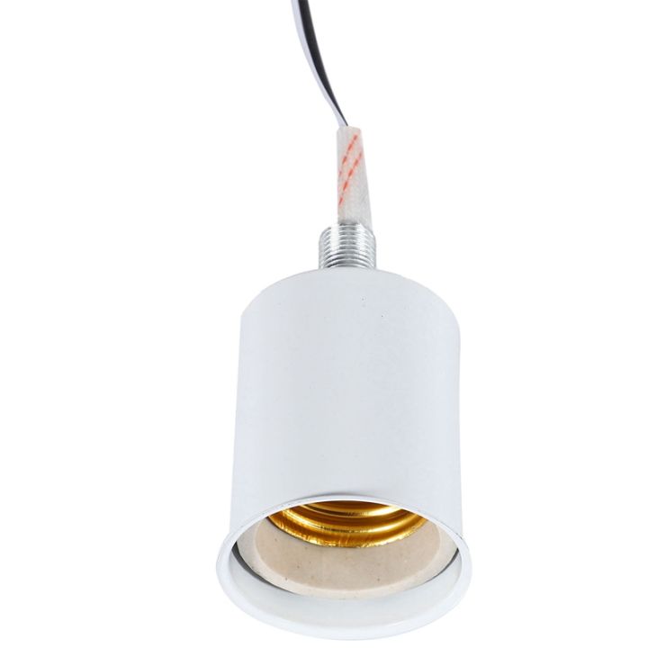 4x-e27-ceramic-screw-base-round-led-light-bulb-lamp-socket-holder-adapter-metal-lamp-holder-with-wire-white