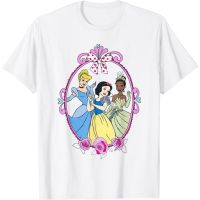 【HOT】#styleDisney Princess Snow White Cinderella and Tiana T-Shirts - Adult T-Shirts - Mens T-Shirts - W_03100%cotton