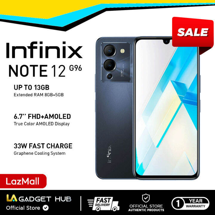 infinix note 12 mah