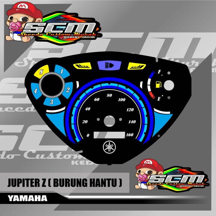 papan speedometer jupiter z panel spido meter custom jupiter z Lazada
