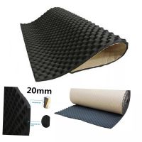 Sound Acoustic Absorption Car Heatproof Wave Foam Deadener Car Soundproof Cotton Insulation Accessories Interior Sound Proof