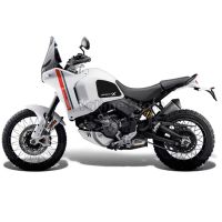 HOTnew สำหรับ Ducati Desertx Desertx Desert-X แผ่นป้องกันถังกันลื่นสติกเกอร์แผ่นด้านข้างยึดที่ยึดเข่า