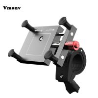 【CW】 Aluminum Mountain Motorcycle Handlebar Holder Adjustable Rearview Mirror Cellphone Mount iPhoneX XR