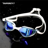 SUPERZYY Professional Waterproof Plating Clear Double Anti-fog Swim Glasses Anti-UV Men Women Eyewear Swimming Goggles Goggles