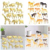 ✽♂ 12pcs Realistic Animals Figurines Educational Simulation Mini Wild Animal Figures Model Set for Children Kids Gift Toys Gift