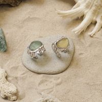 เครื่องประดับ Rock Me Jewelry รุ่น Fire Jelly Fish Ring แหวน ทองเหลือง ประดับพลอย