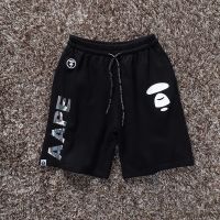 COD SDFERTREWWE AAPE Men Women Hawaii Beach Shorts Black Pants Green Camo Printing Motion Loose Black Ape Mens shorts