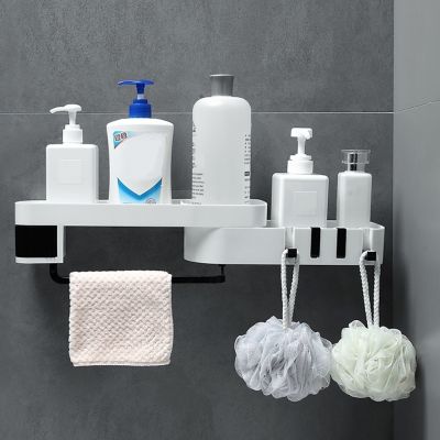 Practical Organizer Plastic Bathroom Kitchen Corner Storage Rack Organizer Shower Shelf Bathroom Shelf