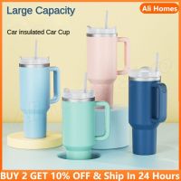 【jw】♟  40oz Tumbler with Handle Insulated 1200ml Car sublimation tumbler Mugs