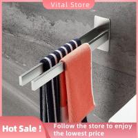 VITAL STORE ของใหม่ ก้านคู่ ผ้าเช็ดตัว บาร์เก็บของ ที่แขวนผ้าเช็ดตัว ติดผนัง ราวแขวนผ้าเช็ดตัว ที่แขวนผ้าเช็ดตัว