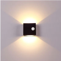 Sconce with Motion Sensor Outdoor Wall Light 12w Waterproof Ip65 Garden Wall Lights for Bedroom