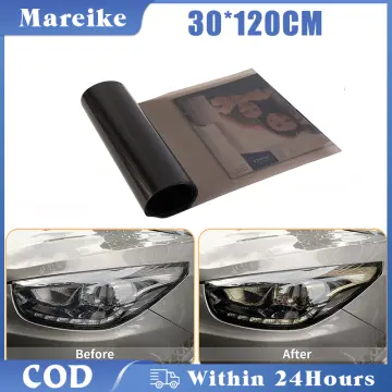 30x150cm Light Smoke Black Car Headlight Tail Light Tint Film