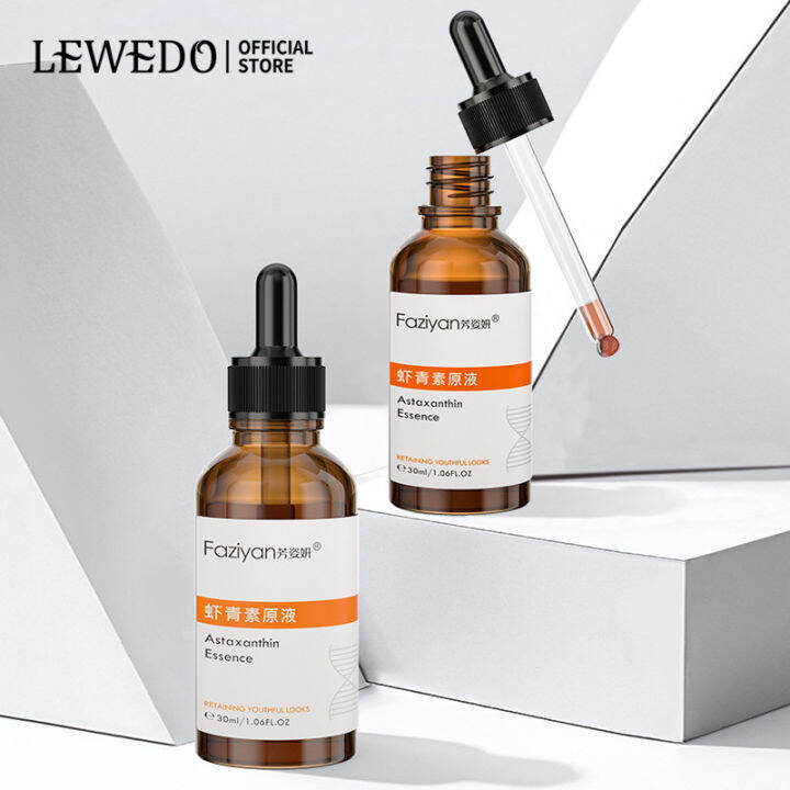 LEWEDO Astaxanthin Face Facial Serum Hyaluronic Acid Nature Hydrating
